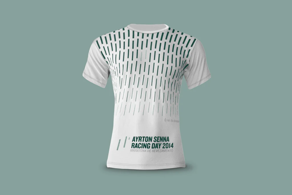 Camiseta Ayrton Senna